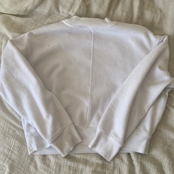 Performance Cropped Calvin Klein Sweatshirt - Picture 5 of 5